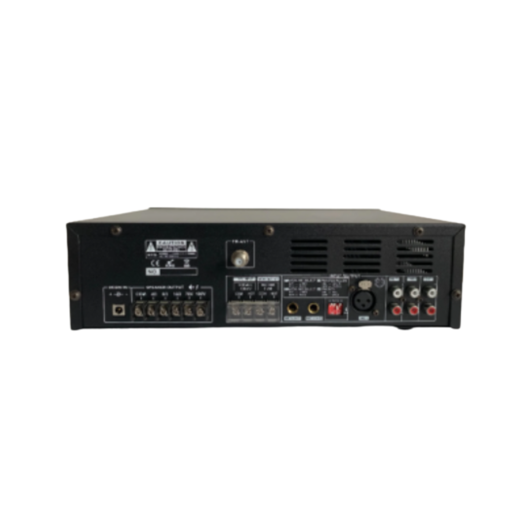 120W Compact Mixer Amplifier with Mp3 & FM 3 Mic 2 Aux FA-120E 120W Compact Mixer Amplifier with Mp3 & FM 3 Mic 2 Aux FA-120E